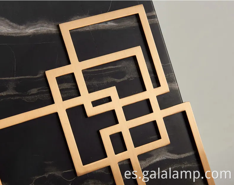 Elegante lámpara de mesa de mármol para la sala de estar y la decoración de la habitación